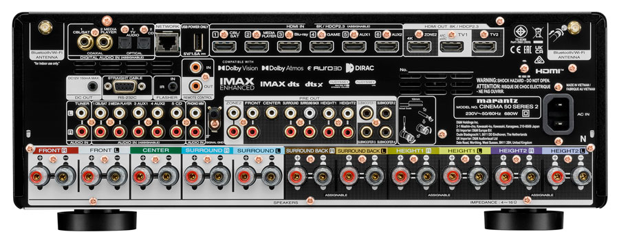 MARANTZ CINEMA 50 Serie 2 MARANTZ CINEMA 50 Serie 2 - immagine 3